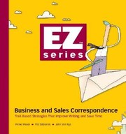 Cover of: Business and Sales Correspondence
            
                EZ by 