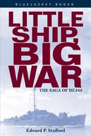 Cover of: Little ship, big war: the saga of DE343