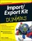 Cover of: ImportExport Kit for Dummies With CDROM
            
                For Dummies Lifestyles Paperback