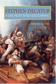 Cover of: Stephen Decatur by Spencer Tucker