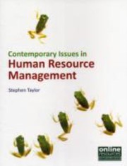 Cover of: Comtemporary Issues in Human Resource Management by Peter Cressey