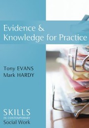 Cover of: Evidence and Knowledge for Practice
            
                Scsw  Skills for Contemporary Social Work