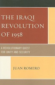 Cover of: The Iraqi Revolution of 1958