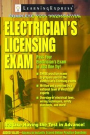 Cover of: Electricians Licensing Exam