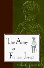 Cover of: The Army of Francis Joseph