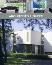 Cover of: Architects Houses
            
                Home BetaPlus