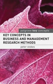 Cover of: Key Concepts In Business And Management Research Methods