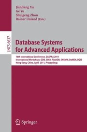 Cover of: Database Systems for Advanced Applications 16th International Conference DASFAA 2011 International Workshops
            
                Lecture Notes in Computer Science