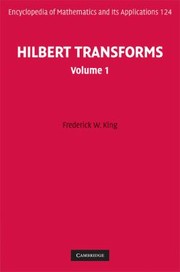 Cover of: Hilbert Transforms 2 Volume Hardback Set
            
                Encyclopedia of Mathematics and Its Applications