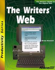 Cover of: The Writers' Web (Productivity Series (Abacus), 332)