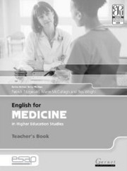 Cover of: English for Medicine in Higher Education Studies