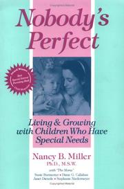 Cover of: Nobody's Perfect by Nancy B. Miller