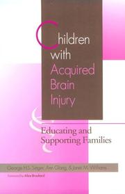Cover of: Children with acquired brain injury: educating and supporting families