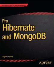 Cover of: Pro Hibernate and MongoDB
