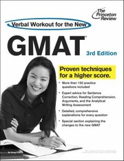 Cover of: Verbal Workout For The New Gmat