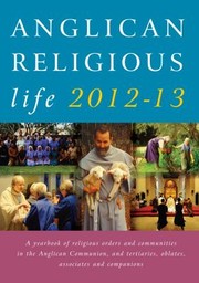 Cover of: Anglican Religious Life 201213