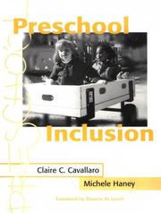 Preschool inclusion by Claire C. Cavallaro, Calire C. Cavallaro, Michele Haney