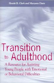 Cover of: Transition to adulthood by Hewitt B. Clark