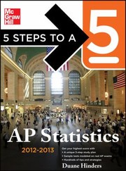 Cover of: AP Statistics
            
                5 Steps to a 5 AP Statistics