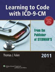 Cover of: Learning to Code with ICD9CM 2011