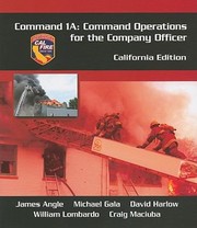Cover of: Command 1A California Edition