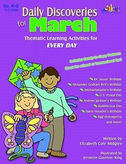 Cover of: Daily Discoveries for March