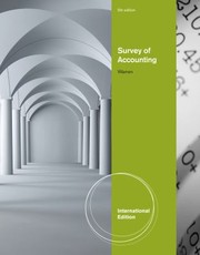 Cover of: Survey of Accounting Carl S Warren