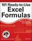 Cover of: 101 ReadytoUse Excel Formulas