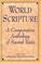 Cover of: World Scripture