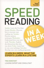 Speed Reading in a Week
            
                Teach Yourself Business by Tina Konstant