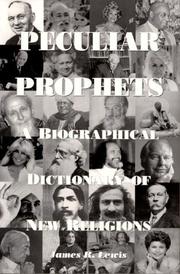 Cover of: Peculiar Prophets by James R. Lewis