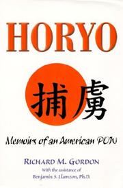 Cover of: Horyo by Richard M. Gordon
