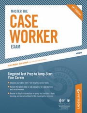 Cover of: Petersons Master The Case Worker Exam