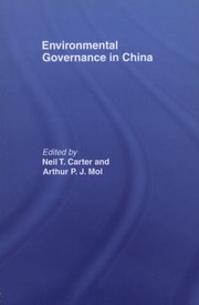 Cover of: Environmental Governance in China
            
                Routledge Research in Environmental Politics