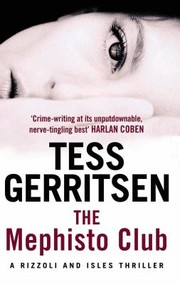 Cover of: The Mephisto Club Tess Gerritsen by 