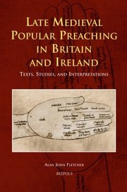 Late Medieval Popular Preaching in Britain and Ireland
            
                Sermo by Alan John Fletcher