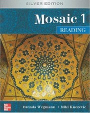 Cover of: Mosaic Level 1 Reading Student Book Reading Student Key Code for ECourse Pack