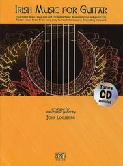 Cover of: Irish Music For Guitar Traditional Music Songairs And Ocarolan Tunes Music Notation And Guitar Tab Pieces Range From Very Easy To Recital Standard Recording Included