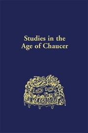 Cover of: Studies in the Age of Chaucer Volume 32
            
                ND Studies Age Chaucer