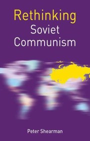 Cover of: Rethinking Soviet Communism
            
                Rethinking World Politics