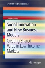 Cover of: Social Innovation and New Business Models
            
                Springerbriefs in Business