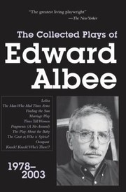 Cover of: Collected Plays of Edward Albee PT 3