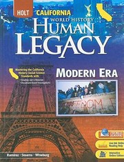 Cover of: California Holt World History Human Legacy