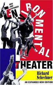 Cover of: Environmental theater