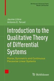 Cover of: Introduction to the Qualitative Theory of Differential Systems
            
                Birkhauser Advanced Texts  Basler Lehrbucher