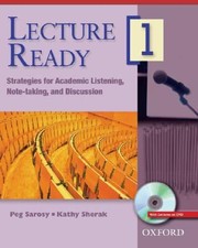Cover of: Lecture Ready 1 Student Book with DVD
            
                Lecture Ready