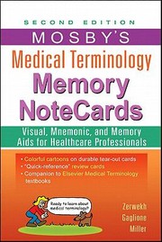 Cover of: Mosbys Medical Terminology Memory NoteCards
            
                Memory Notecards