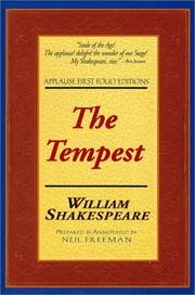 Cover of: The tempest by William Shakespeare
