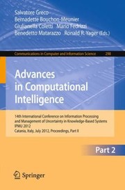 Cover of: Advances in Computational Intelligence Part II
            
                Communications in Computer and Information Science