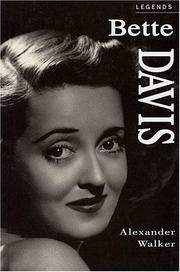 Cover of: Bette Davis: A Celebration (Applause Legends Series)